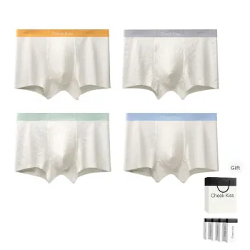 Cheekkiss Boxer Briefs Men's Box 4 Pack