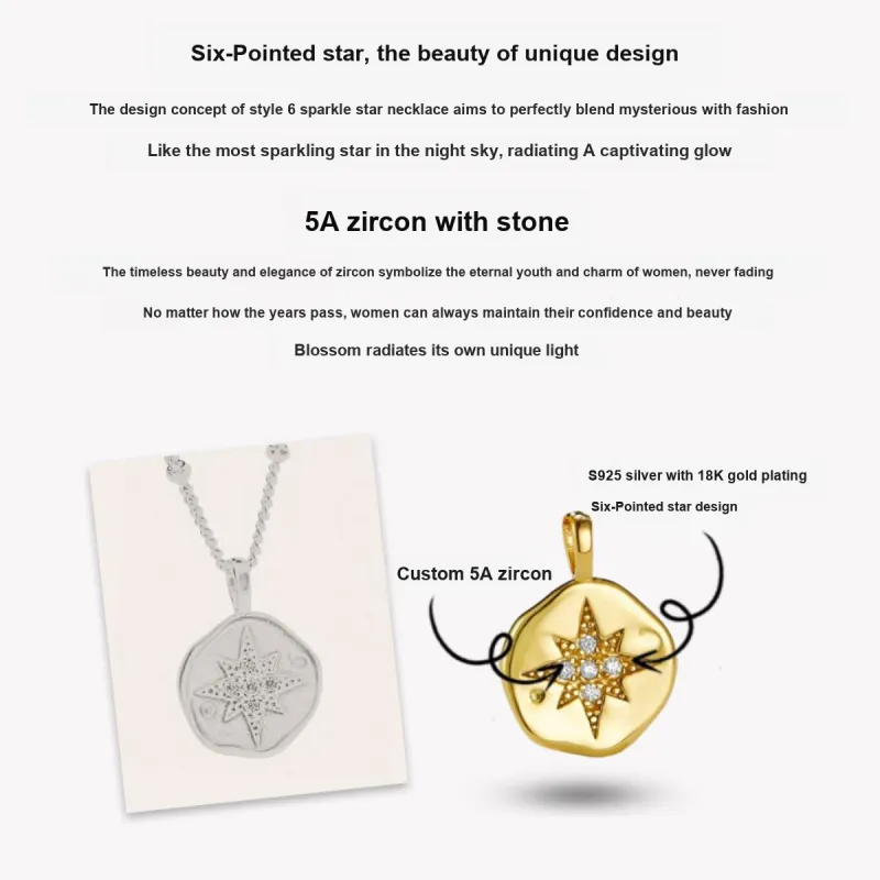 MITHAOL KUSC S925 Silver Necklaces Women's-2