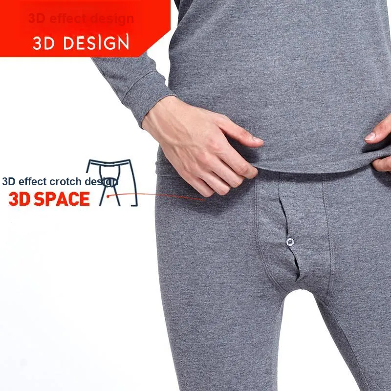 Cotton Gene Men Thermal Sets-7