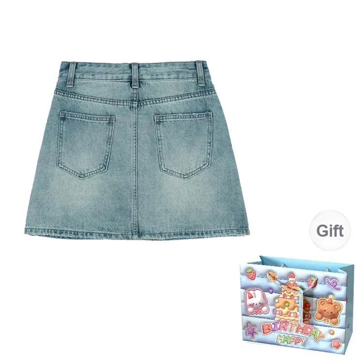 REMOULD Denim Short Skirts Women's-1