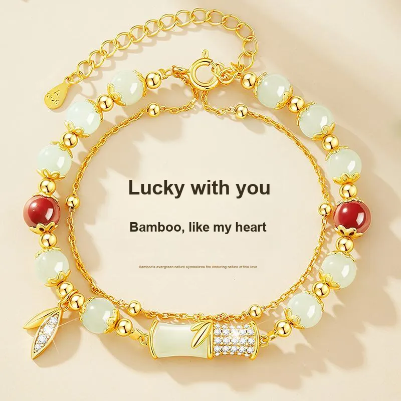 WINY Hetian Jade Bracelets White Jade/Pale Greenish White Jade Women's-2
