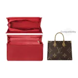 Onthego Red Plush Liner (Compatible with Medium Size)
