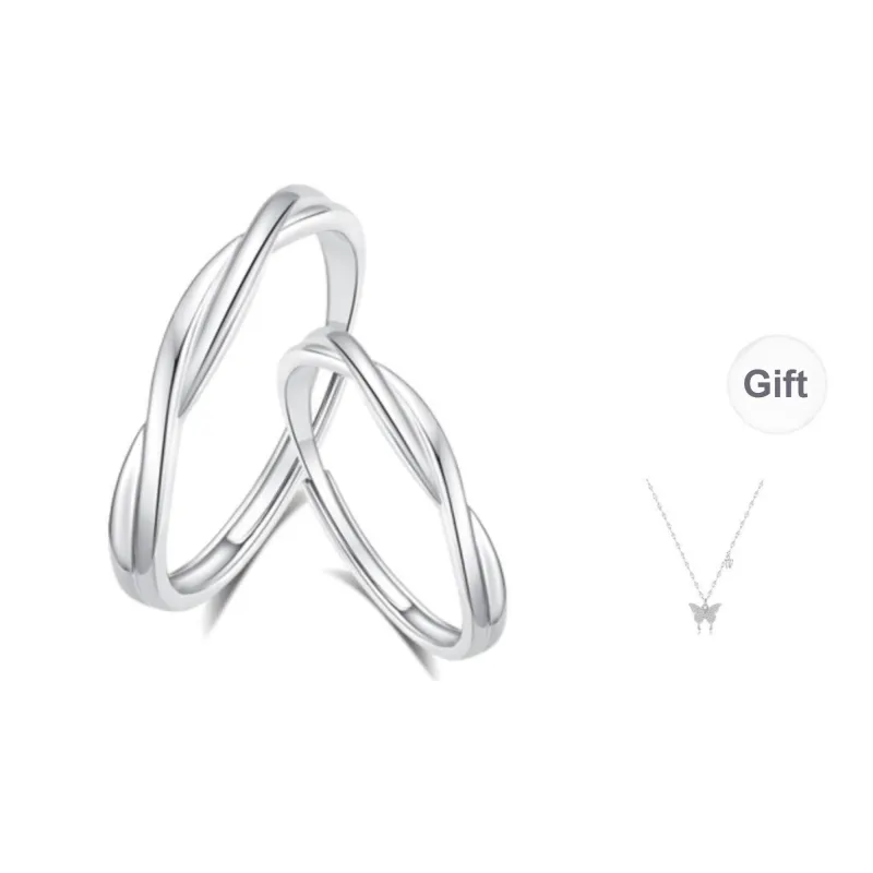 TRUE ME 999 Fine Silver Rings Unisex-0