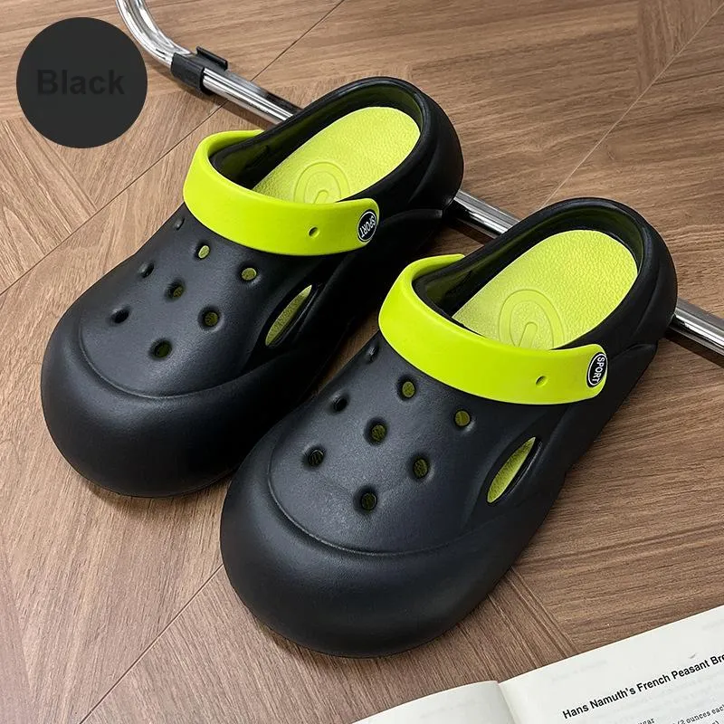 JINGEYU High Style Platform Women's Indoor Home Slip Resistant Platform EVA Squashy And Bouncy Feeling Slippers-4