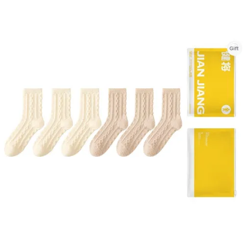 Master Mid Calf Socks Women's 6 Pack