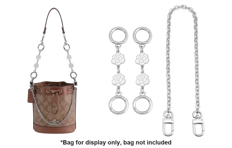 Metal Chain Extender Chain Shoulder Strap Armhole Back Transformation Accessories Bag Strap Women's Silver/Gold Tone-7
