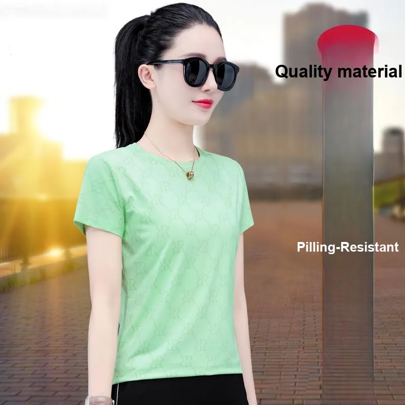 Kele Coco Drop Shoulder Sleeve T Shirt Women's-35