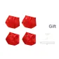 4E Koi Red+Koi Red+Auspicious Red+Auspicious Red