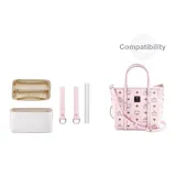 White (Multi-Compartment) DuPont Paper Liner+Pink Abrasion-Resistant Buckle[Includes Protective Ring]