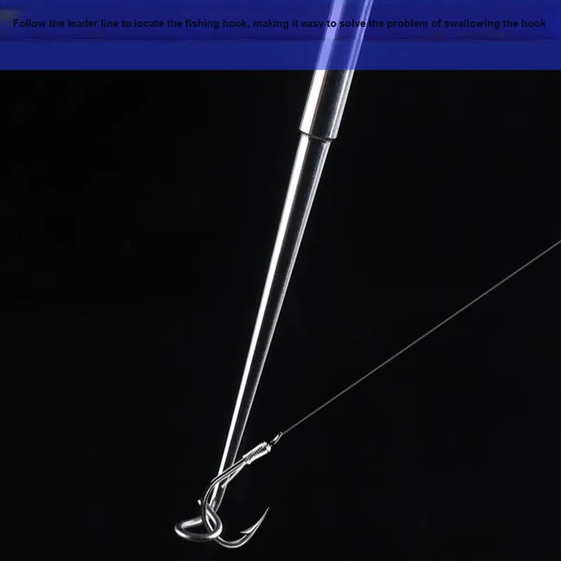 Fishing Hi Ni Blind Punch Hook Remover Fishing Stainless Steel Approx. 26g-4