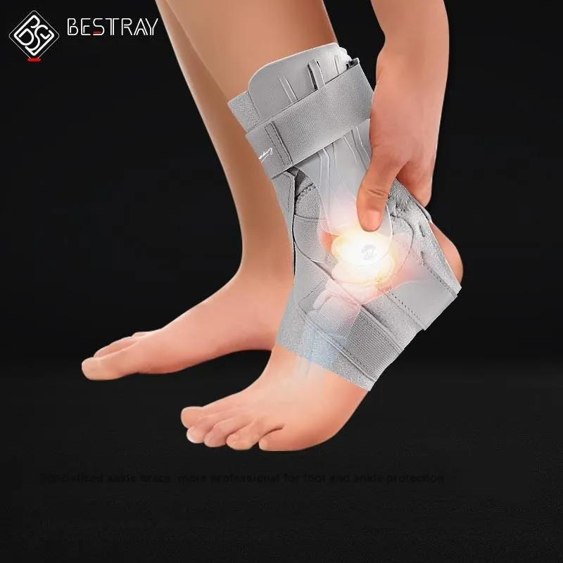 BESTRAY Ankle Braces Soccer Basketball Running Cycling Unisex Neoprene Polyester-1