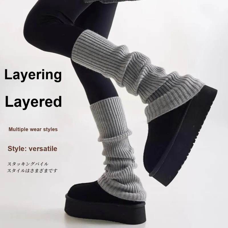 MADALLO Knee High Socks Women's 2 Pack-2