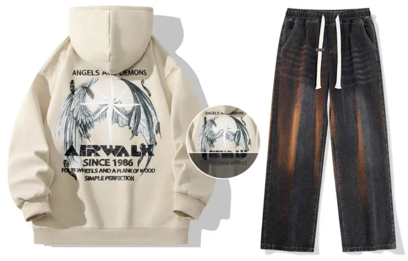 Airwalk Sweatshirt Sets Unisex-13