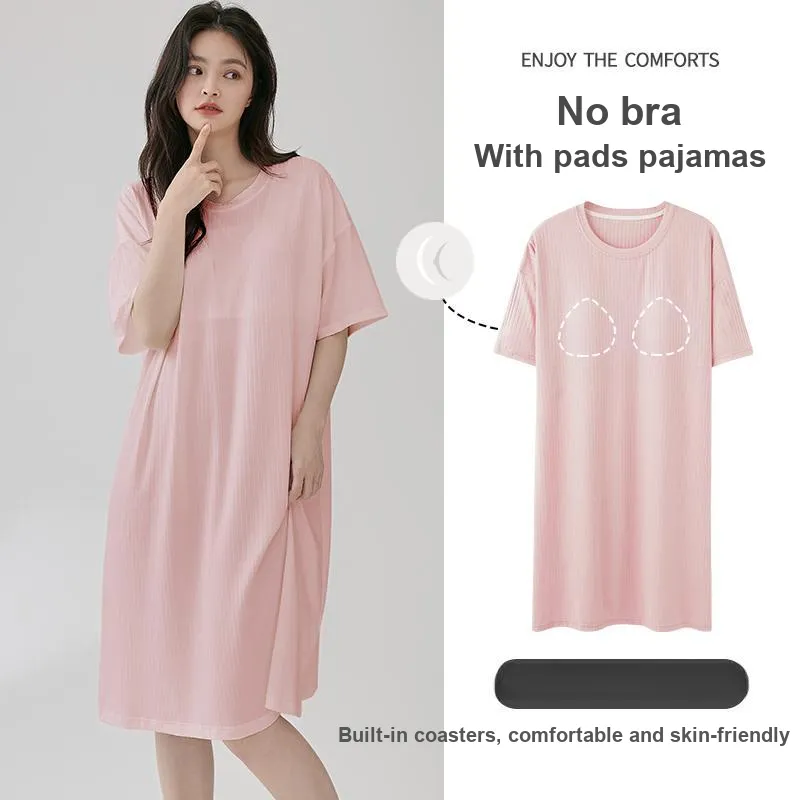 Cotton Gene Women's Nightgowns-7