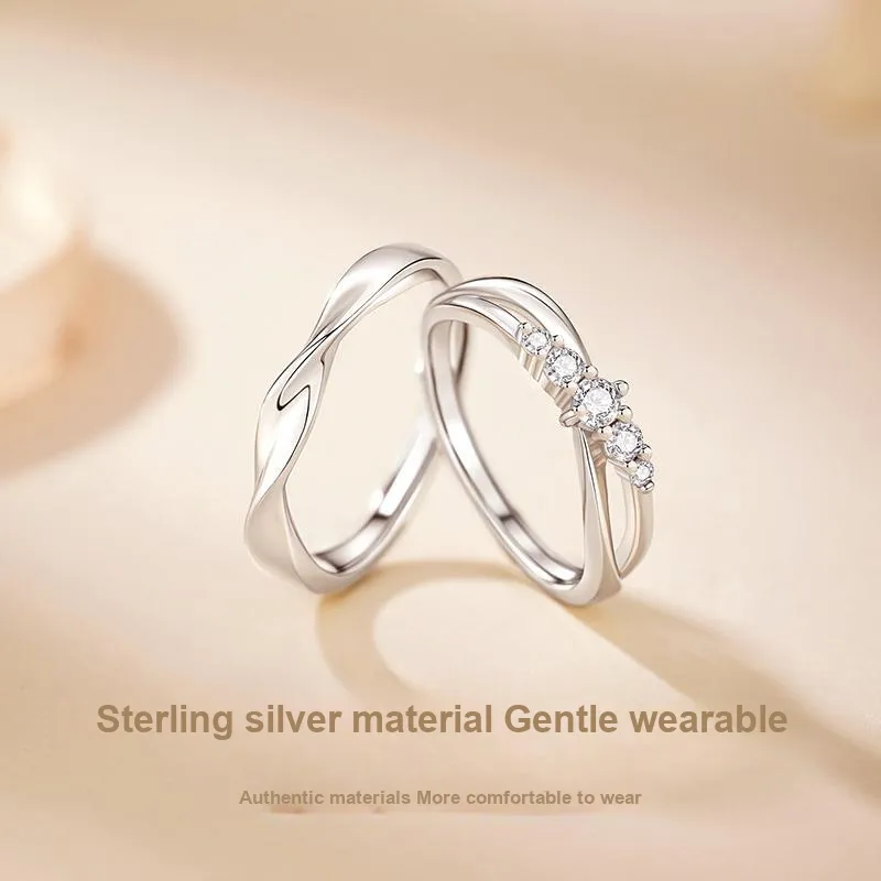 Central Fashion 999 Fine Silver Rings Unisex-6