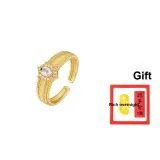 Heart-Shaped Pigeon Egg Ring[White]
