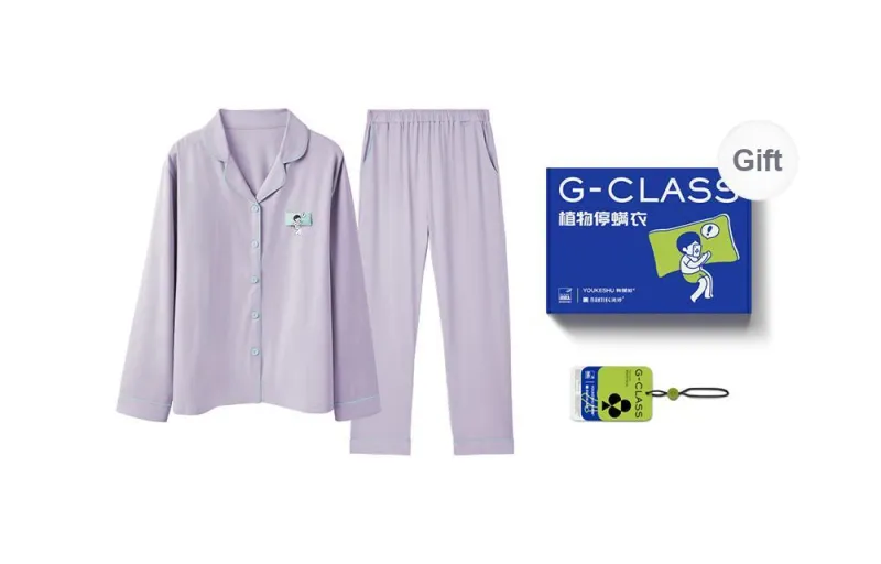YOUKESHU Upgraded Pajama Set Unisex Box+Shopping Bag Random Packaging-81