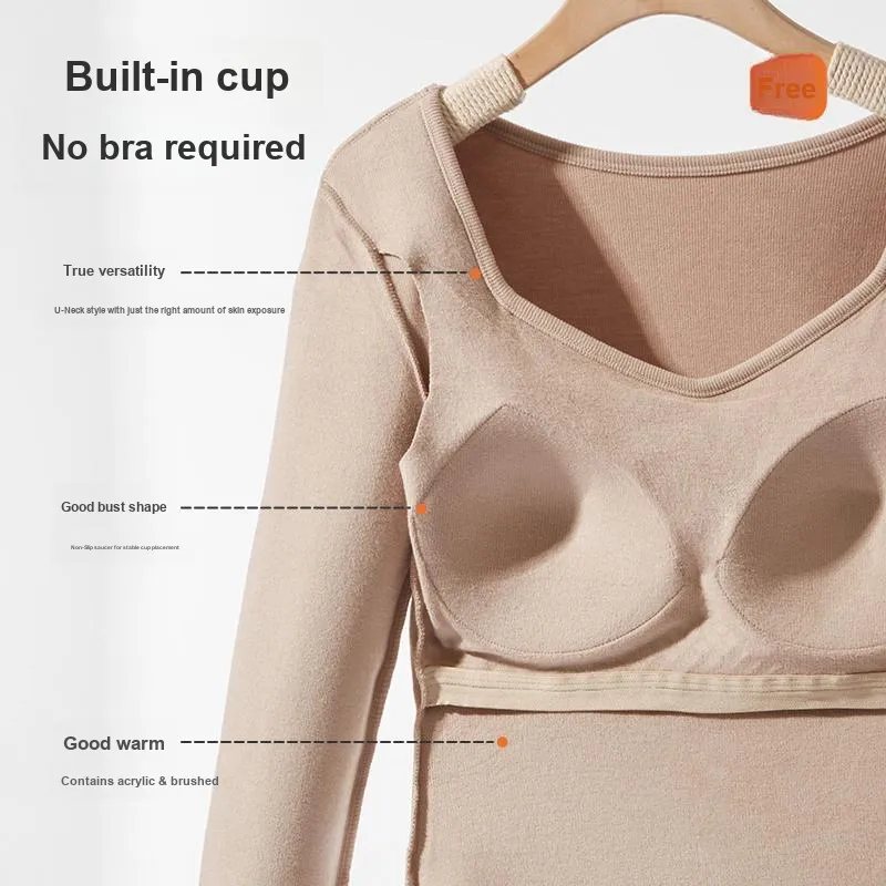 Anna Sweet Talks Thermal Tops Women's-1