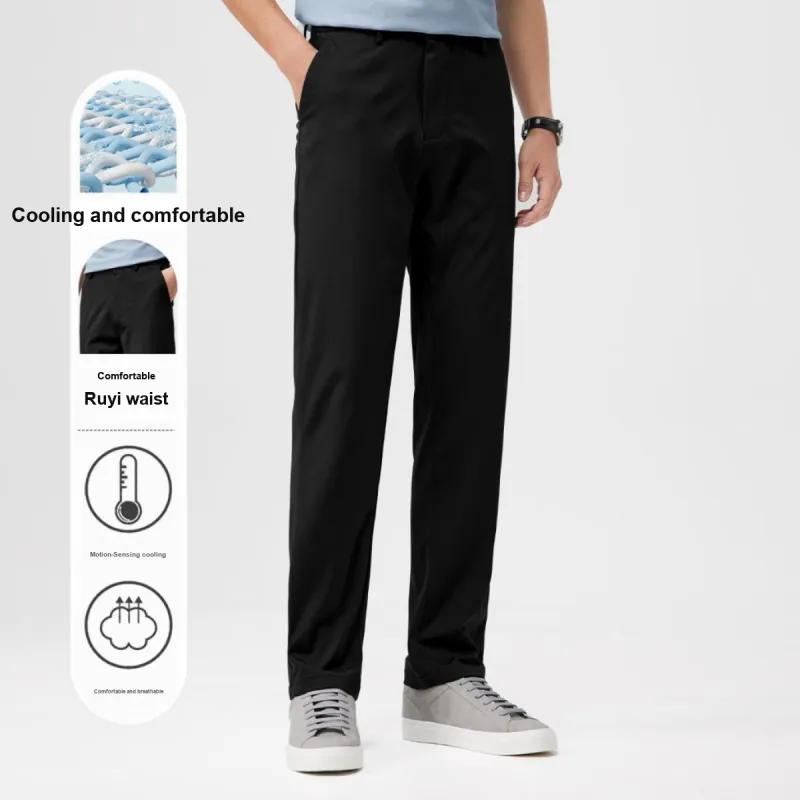 Red bean Casual Pants Men-10