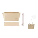 [Three-Piece Set Off White]Open Top Inner+Base Pad+Shoulder Pad