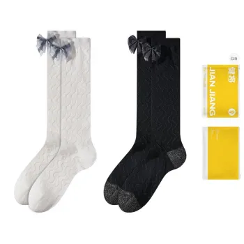Master Knee High Socks Women's Shopping Bag Combo Set