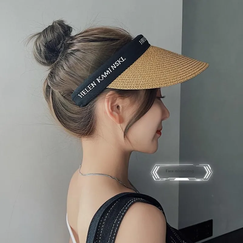 DUOLAN Cotton Linen Blend Sun Protection Hats Women's-1