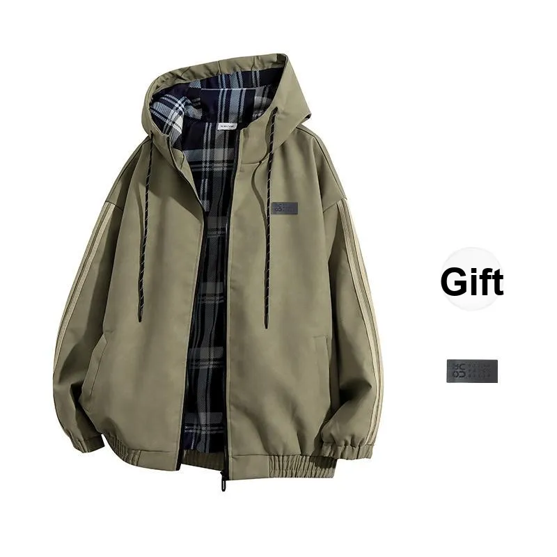 YOSICIL Leather Jacket Unisex Moss Green