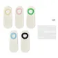 [5 Pack]Yellow White+Pink White+Green White+Blue White+Black White