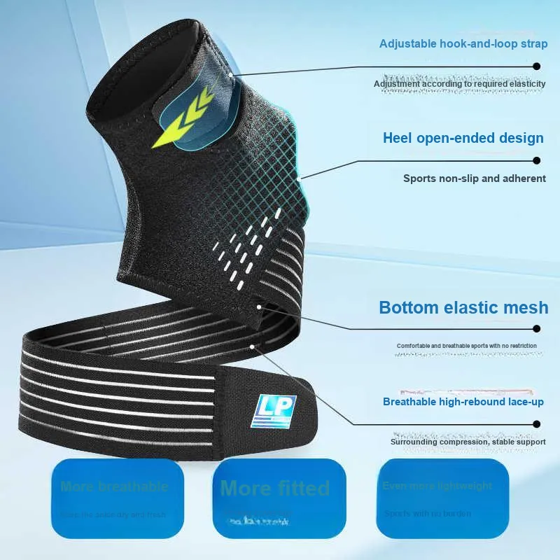 LP SUPPORT Ankle Braces Basketball Running Unisex Polyamide, Elastane, Polyester-1