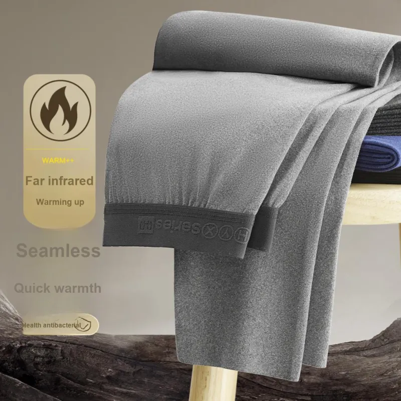 H YXIANG Men Thermal Pants-11