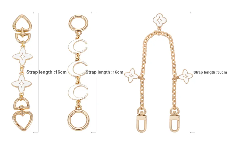 GUYI Alloy Bag Accessory Women's Gold Tone-5