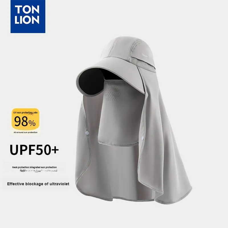 Tonlion Polyester Sun Protection Hats Unisex-11