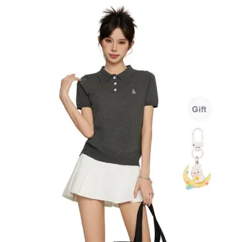 Princess Berdele Knitwear Women's Gray+Giveaway