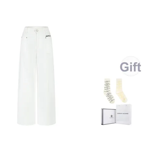 Charlie Luciano Белая коробка + Носки Унисекс Джинсы