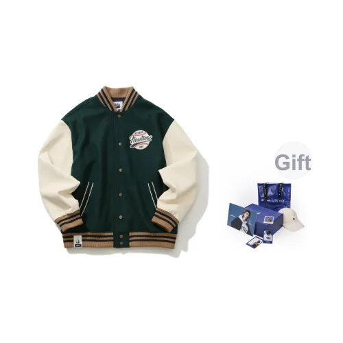 Nautica White Sail Reebok Collaboration Бейсбольная куртка Унисекс