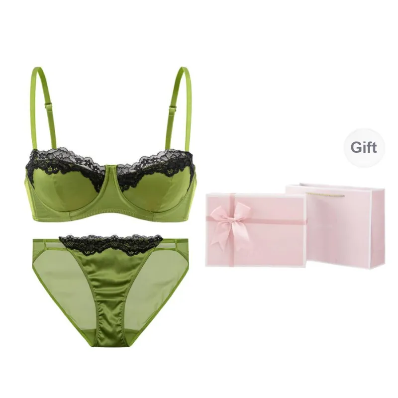 FREELASS Underwear Gift Box Women's Moss Green-0