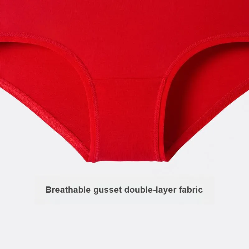 Shuya Underpants Women's 1 Pack China Red-5