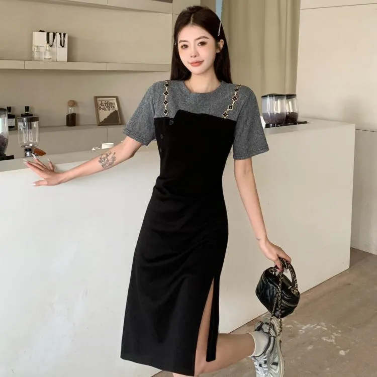 JSUHH Short Sleeved Dress Women's-8