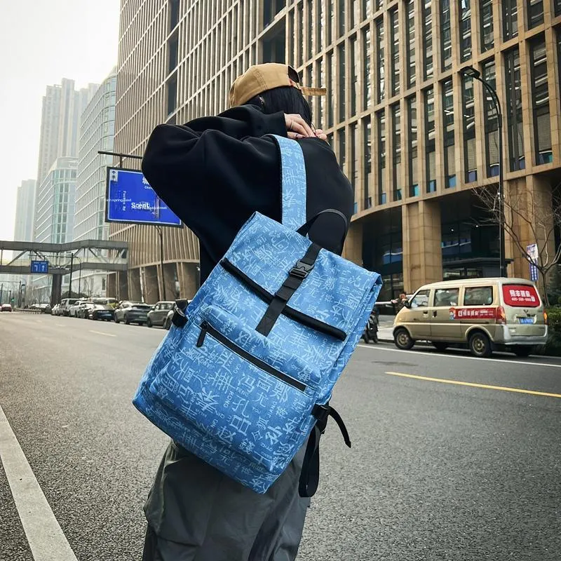 SURELAPTOP Fabric Backpack Unisex Multicolor-13