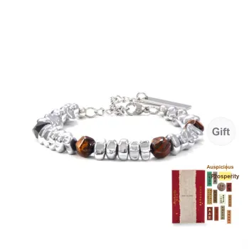 MEOBURLIY Alloy Bracelets Unisex