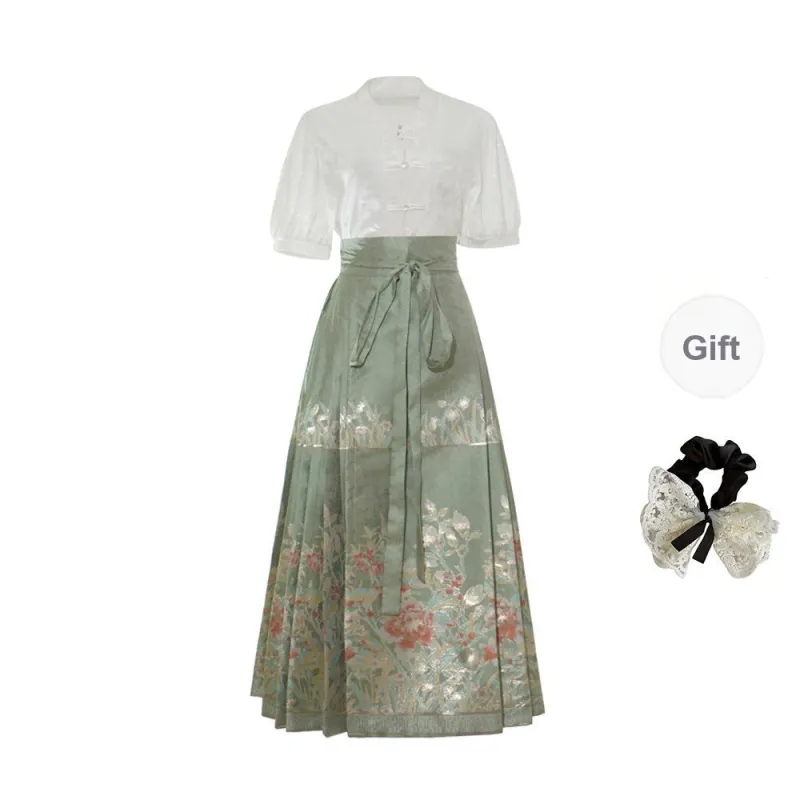 PAVEA Two Piece Skirt Sets Women's-0