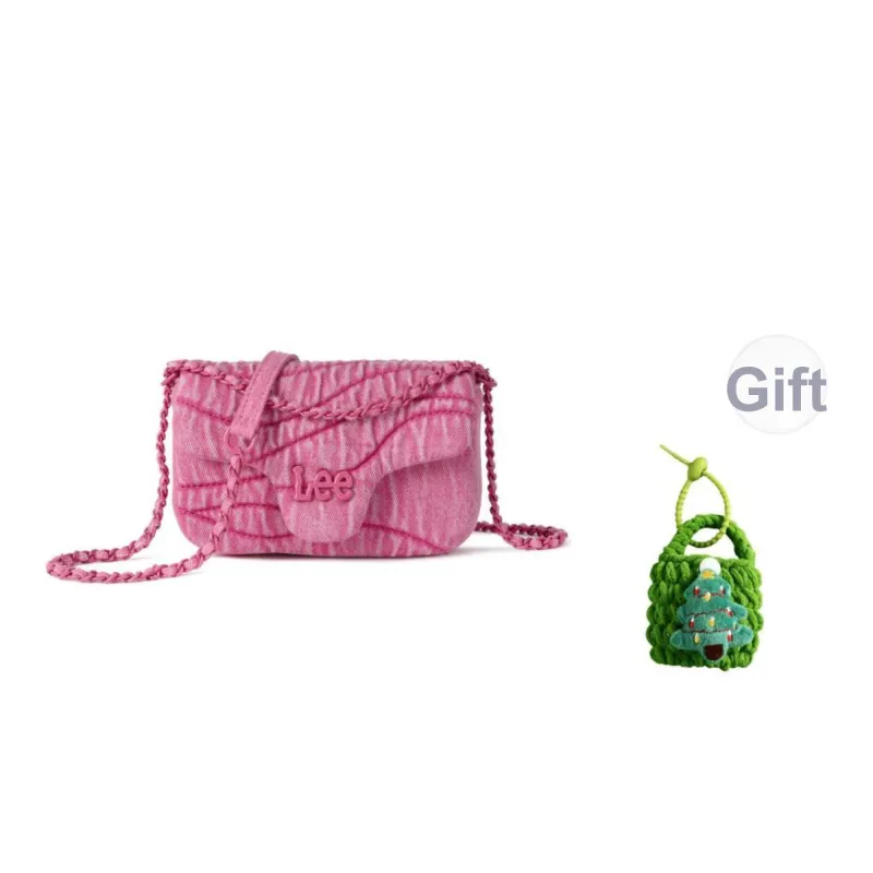 Lee Denim Crossbody Bag Regular Women's Rose Red-0