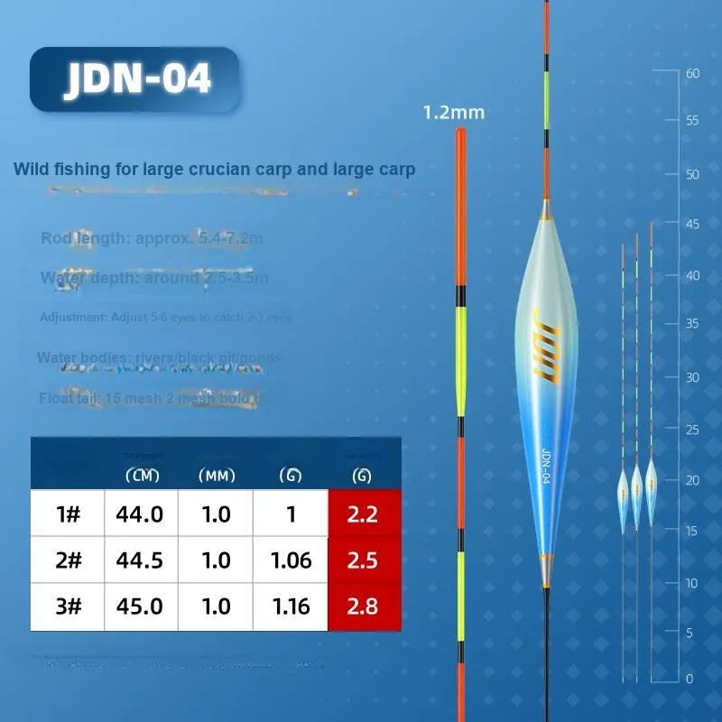 Jiadiaoni Floats Nano Bottom Fishing Floats-4