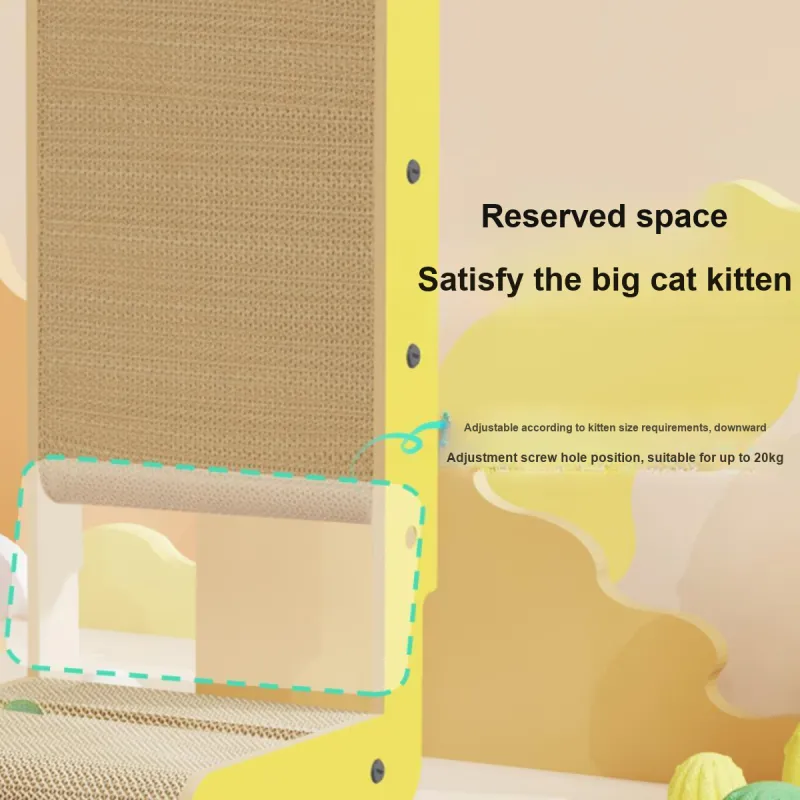 Bebe Fun Upright L Shaped Cat Scratching Board-5