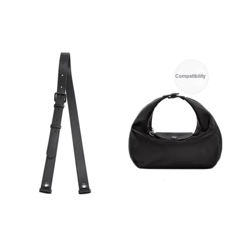 Ingenuity Handmade Top Grain Cow Leather Bag Accessories Women's Black Elephant Gray