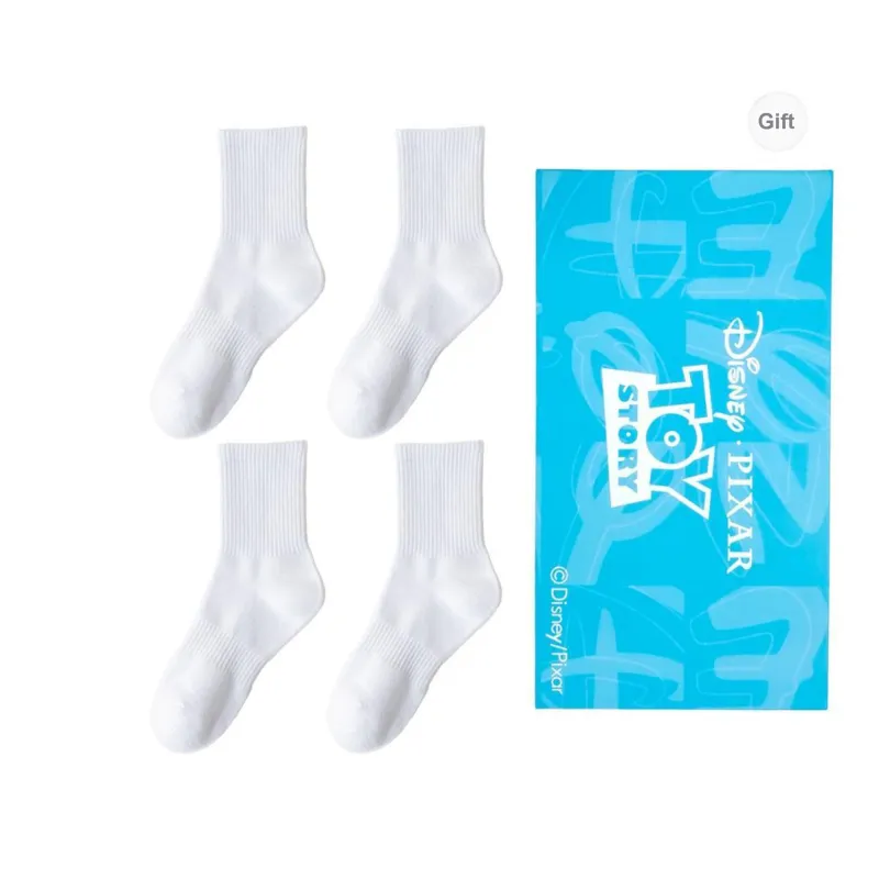 Disney Mid Calf Socks Unisex Gift Box Combination-0