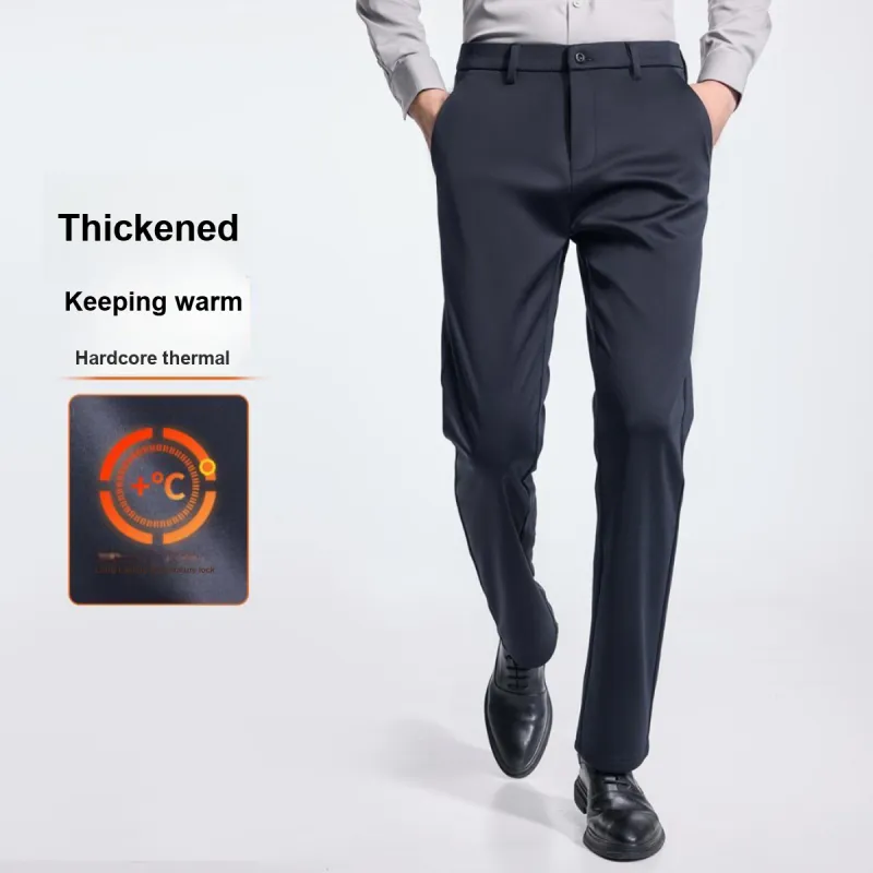 Red bean Suit Trousers Men-6