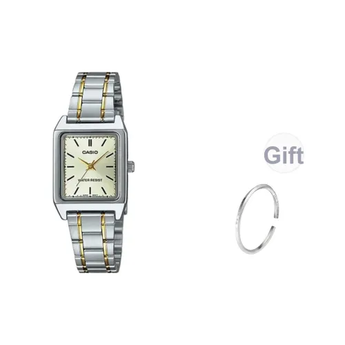 CASIO Кварцевый механизм Часы Женские Зеленый циферблат