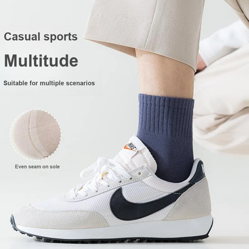MIIOW Mid-Calf Socks Men's 5 Pack-6