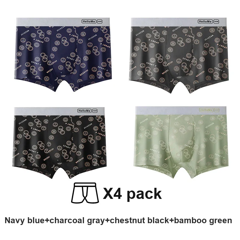 Lan Miao Underpants Men's 4 Pack-15